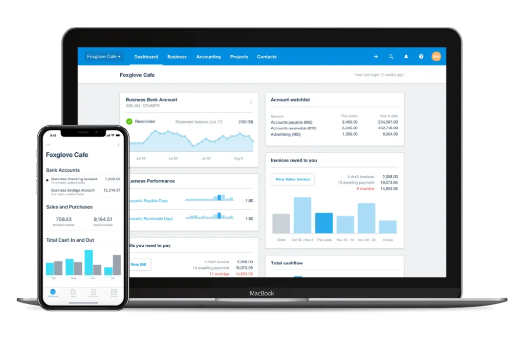 Xero accounting software