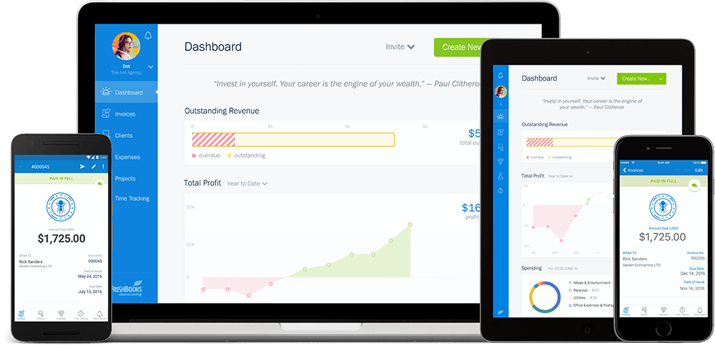 Freshbooks accounting software