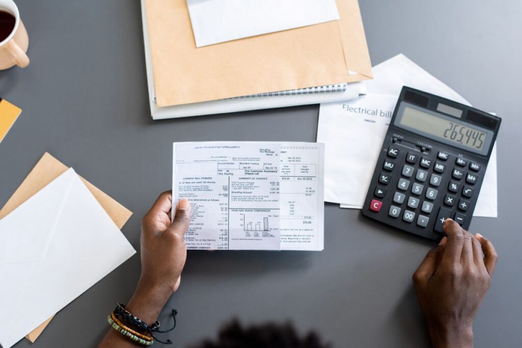 Person filing 2025 income tax return online with Ottawa tax accountant support.